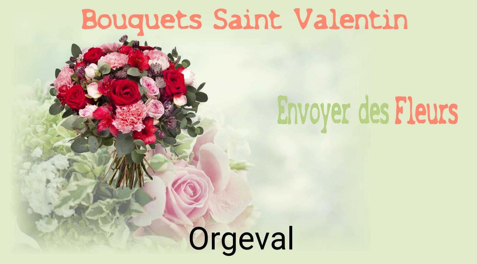 Roses de Saint-Valentin livrées à Orgeval